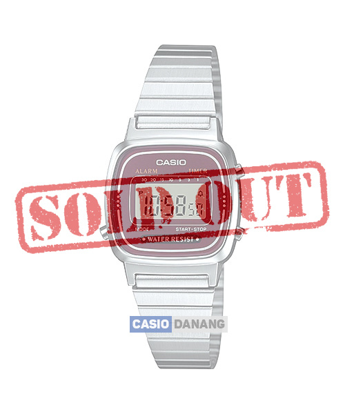CASIO NỮ LA670WA-4DF (24mm)